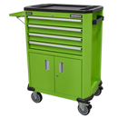 Tool Trolley with 4 Drawers & 2 Door Cupboard | Pipe Manufacturers Ltd..