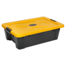 Composite Stackable Storage Box with Lid 27L | Pipe Manufacturers Ltd..