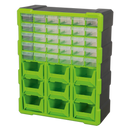 Cabinet Box 39 Drawer - Hi-Vis Green/Black | Pipe Manufacturers Ltd..