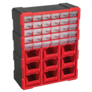 Cabinet Box 39 Drawer - Red/Black | Pipe Manufacturers Ltd..