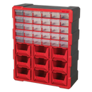 Cabinet Box 39 Drawer - Red/Black | Pipe Manufacturers Ltd..