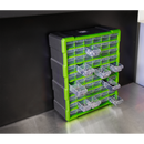 Cabinet Box 60 Drawer - Hi-Vis Green/Black | Pipe Manufacturers Ltd..