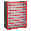 Cabinet Box 60 Drawer - Red/Black | Pipe Manufacturers Ltd..