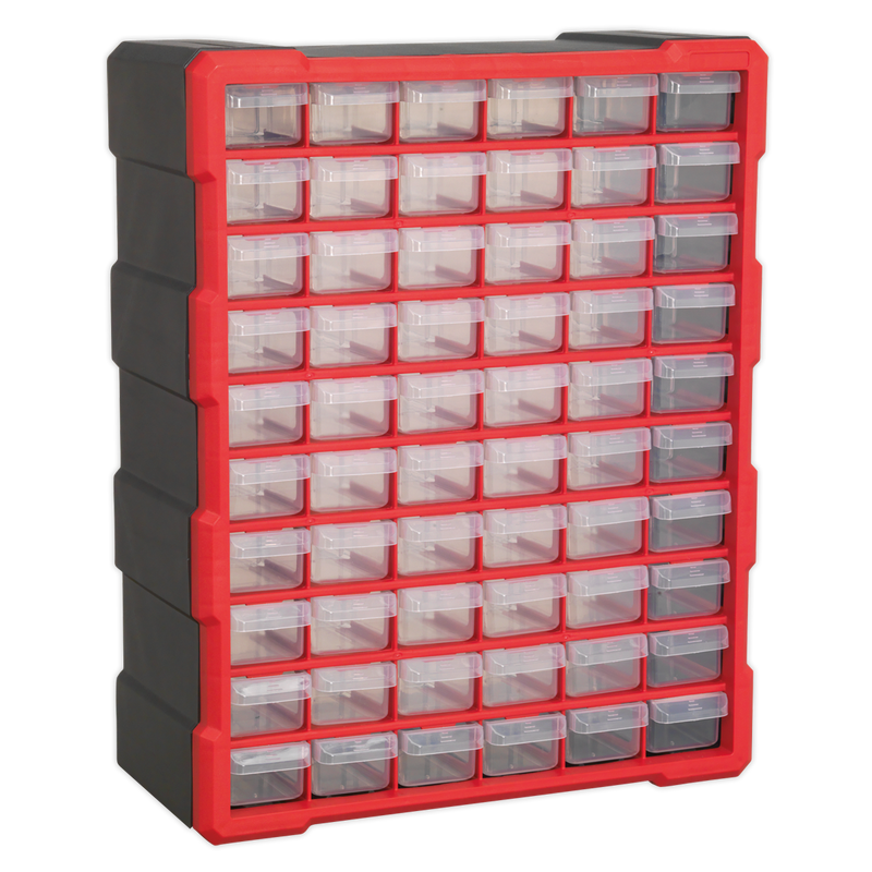 Cabinet Box 60 Drawer - Red/Black | Pipe Manufacturers Ltd..