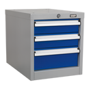 Industrial Triple Drawer Unit for API Series Workbenches | Pipe Manufacturers Ltd..