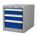 Industrial Triple Drawer Unit for API Series Workbenches | Pipe Manufacturers Ltd..