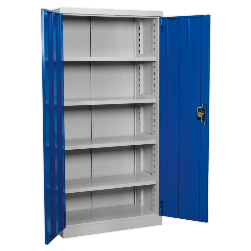 Industrial Cabinet 4 Shelf 1800mm | Pipe Manufacturers Ltd..