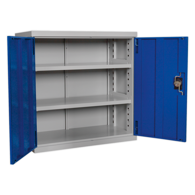 Industrial Cabinet 2 Shelf 900mm | Pipe Manufacturers Ltd..