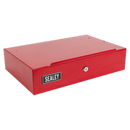 Side Cabinet for Long Handle Tools - Red | Pipe Manufacturers Ltd..