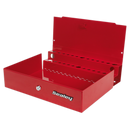 Side Cabinet for Long Handle Tools - Red | Pipe Manufacturers Ltd..