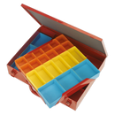 Metal Case 2 Layer with 27 Storage Bins | Pipe Manufacturers Ltd..