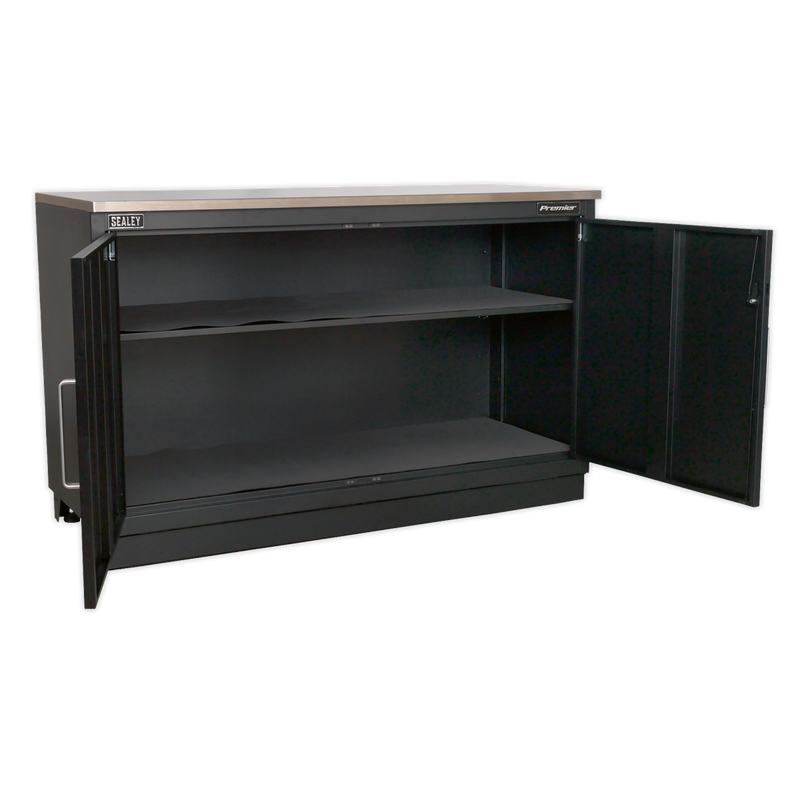 Modular Floor Cabinet 2 Door 1550mm Heavy-Duty | Pipe Manufacturers Ltd..