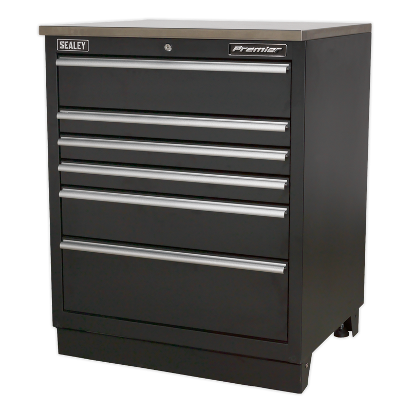 Modular Floor Cabinet 6 Drawer 775mm Heavy-Duty | Pipe Manufacturers Ltd..