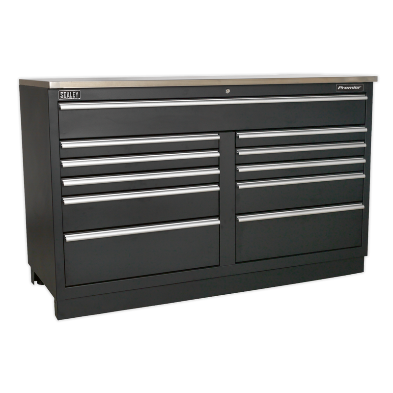 Modular Floor Cabinet 11 Drawer 1550mm Heavy-Duty | Pipe Manufacturers Ltd..