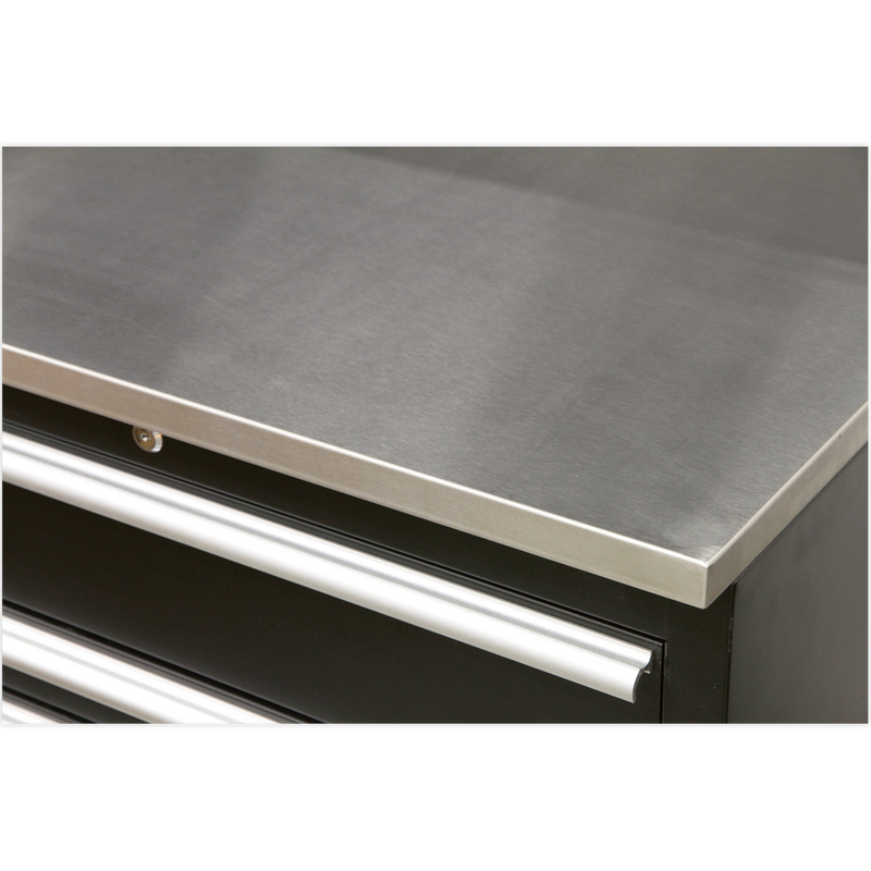 Stainless Steel Worktop 775mm | Pipe Manufacturers Ltd..