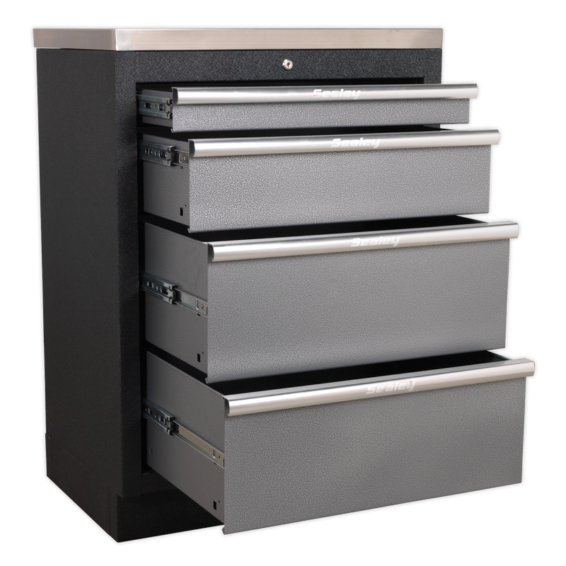 Modular 4 Drawer Cabinet 680mm | Pipe Manufacturers Ltd..