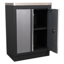 Modular 2 Door Floor Cabinet 680mm | Pipe Manufacturers Ltd..