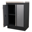 Modular 2 Door Floor Cabinet 680mm | Pipe Manufacturers Ltd..