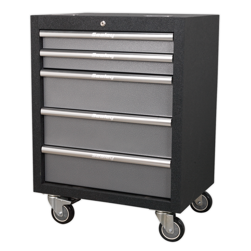 Modular 5 Drawer Mobile Cabinet 650mm | Pipe Manufacturers Ltd..