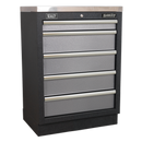 Modular 5 Drawer Cabinet 680mm | Pipe Manufacturers Ltd..