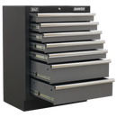 Modular 7 Drawer Cabinet 680mm | Pipe Manufacturers Ltd..