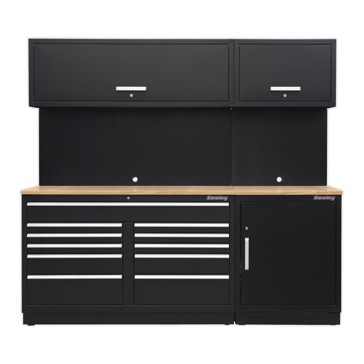 Modular Storage System Combo - Oak Worktop