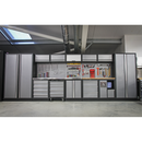 Modular Storage System Combo - Pressed Wood Worktop | Pipe Manufacturers Ltd..