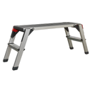 Aluminium Folding Platform 2-Tread EN 14183 | Pipe Manufacturers Ltd..