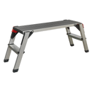Aluminium Folding Platform 2-Tread EN 14183 | Pipe Manufacturers Ltd..
