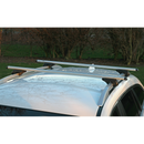 Aluminium Roof Bars 1200mm for Traditional Roof Rails 90kg Max Capacity | Pipe Manufacturers Ltd..