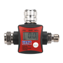 On-Gun Air Pressure Regulator/Gauge Digital | Pipe Manufacturers Ltd..