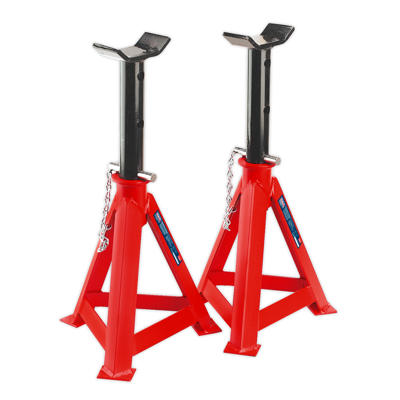 Axle Stands (Pair) 10tonne Capacity per Stand | Pipe Manufacturers Ltd..