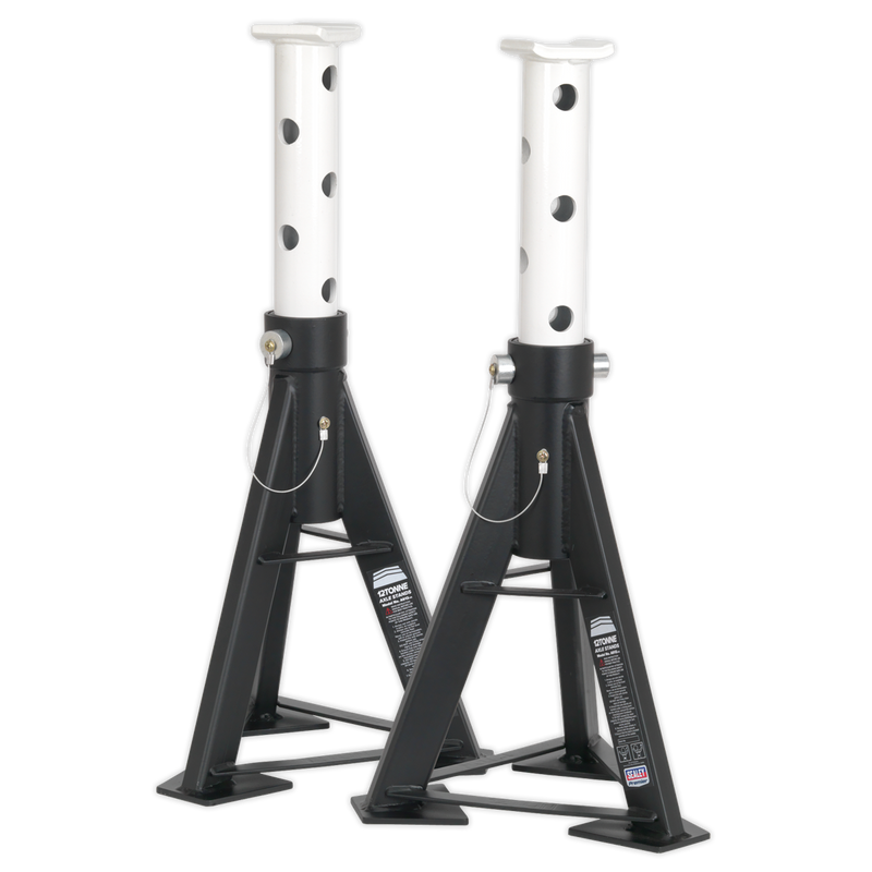 Axle Stands (Pair) 12tonne Capacity per Stand | Pipe Manufacturers Ltd..
