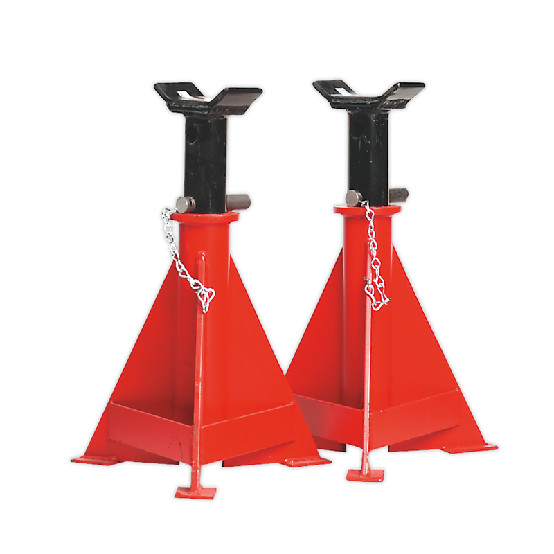Axle Stands (Pair) 15tonne Capacity per Stand | Pipe Manufacturers Ltd..
