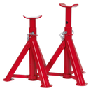Axle Stands (Pair) 2tonne Capacity per Stand - Folding Type | Pipe Manufacturers Ltd..