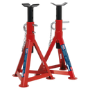 Axle Stands (Pair) 2.5tonne Capacity per Stand | Pipe Manufacturers Ltd..