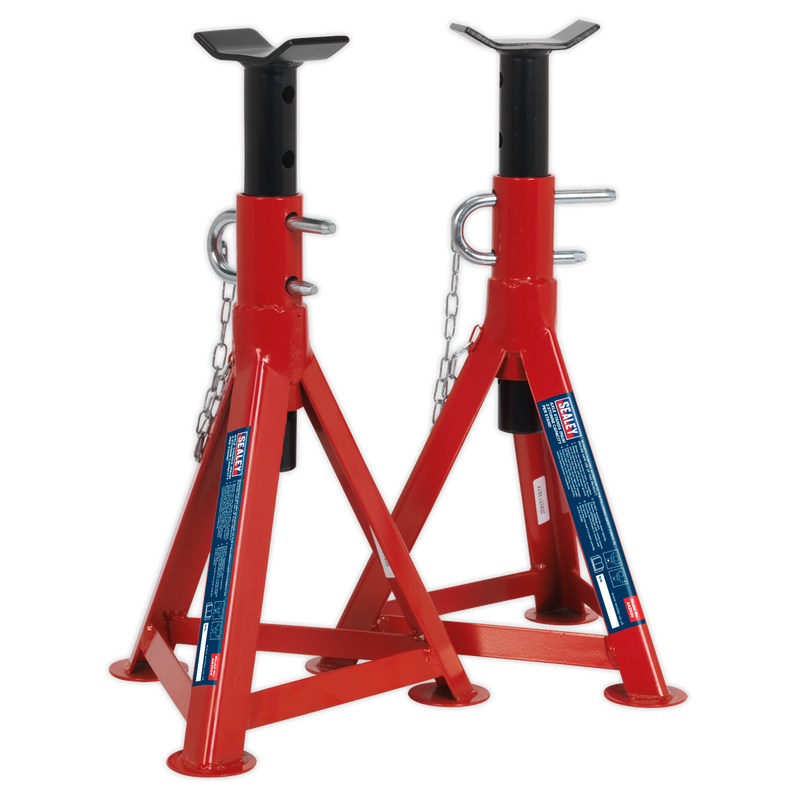 Axle Stands (Pair) 2.5tonne Capacity per Stand | Pipe Manufacturers Ltd..