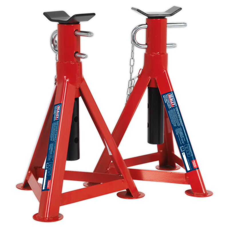 Axle Stands (Pair) 2.5tonne Capacity per Stand | Pipe Manufacturers Ltd..