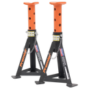 Axle Stands (Pair) 3tonne Capacity per Stand Orange | Pipe Manufacturers Ltd..