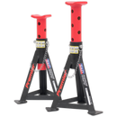 Axle Stands (Pair) 3tonne Capacity per Stand - Red | Pipe Manufacturers Ltd..