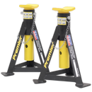 Axle Stands (Pair) 3tonne Capacity per Stand Yellow | Pipe Manufacturers Ltd..