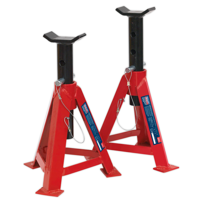Axle Stands (Pair) 5tonne Capacity per Stand | Pipe Manufacturers Ltd..