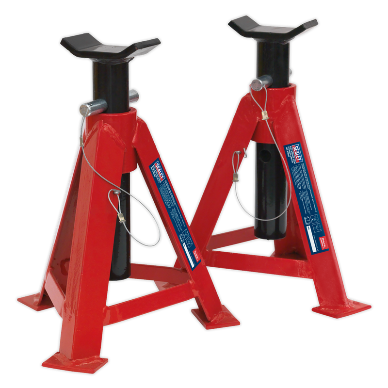 Axle Stands (Pair) 5tonne Capacity per Stand | Pipe Manufacturers Ltd..