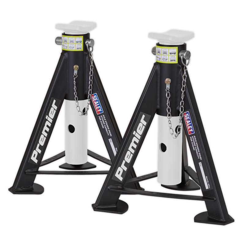Axle Stands (Pair) 6tonne Capacity per Stand | Pipe Manufacturers Ltd..