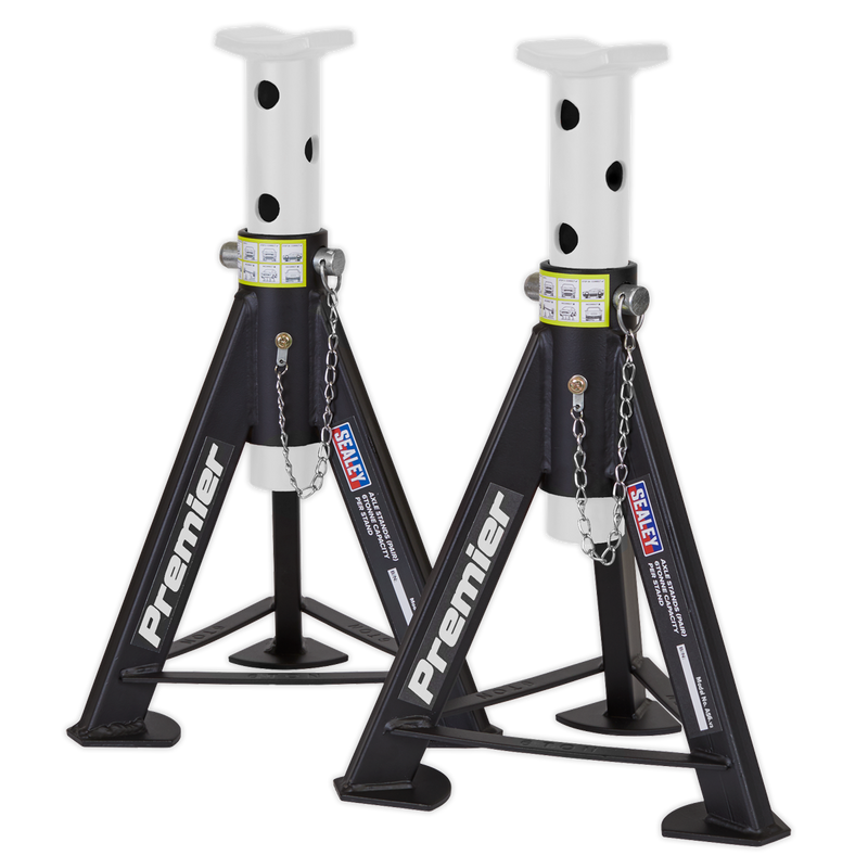 Axle Stands (Pair) 6tonne Capacity per Stand | Pipe Manufacturers Ltd..