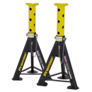 Axle Stands (Pair) 6tonne Capacity per Stand - Yellow | Pipe Manufacturers Ltd..