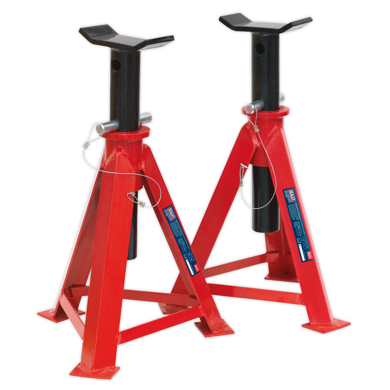Axle Stands (Pair) 7.5tonne Capacity per Stand | Pipe Manufacturers Ltd..