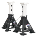 Axle Stands (Pair) 7tonne Capacity per Stand Short | Pipe Manufacturers Ltd..