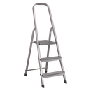 Aluminium Step Ladder 3-Tread EN 131 | Pipe Manufacturers Ltd..