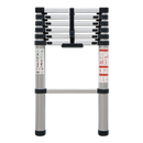 Aluminium Telescopic Ladder 7-Tread EN 131 | Pipe Manufacturers Ltd..